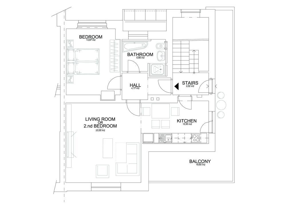 Apartment Kosatcová Praga Esterno foto